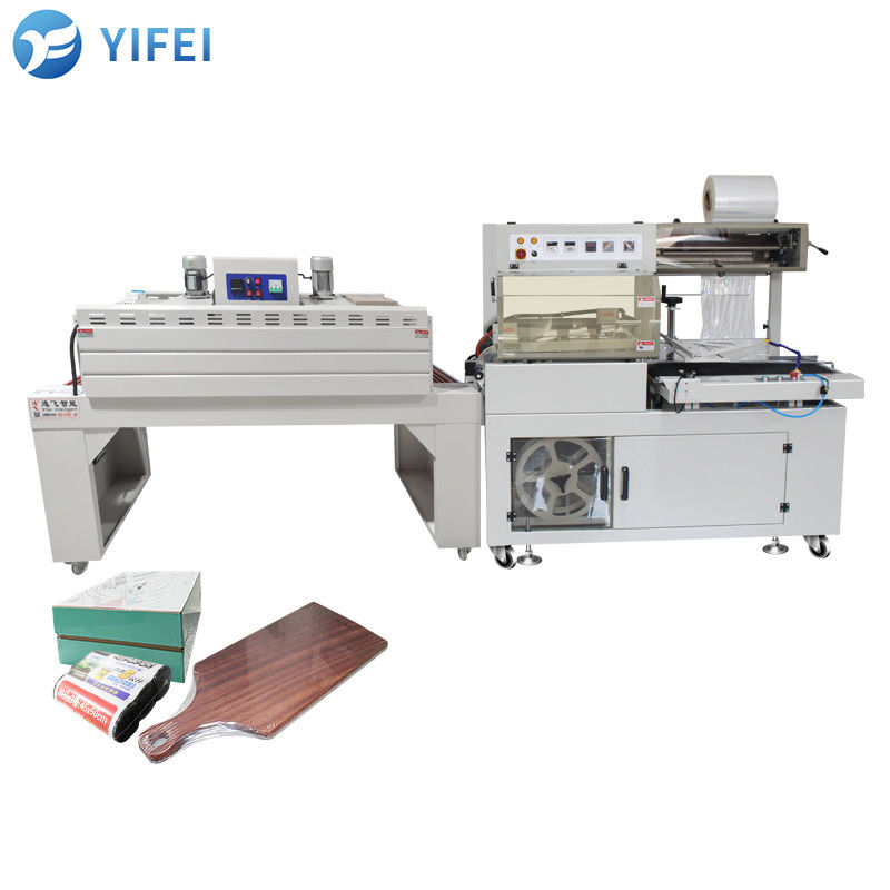 450L PLC 타입 계란 트레이 수직 광 전기 센서와 함께 자동 밀봉 랩 머신