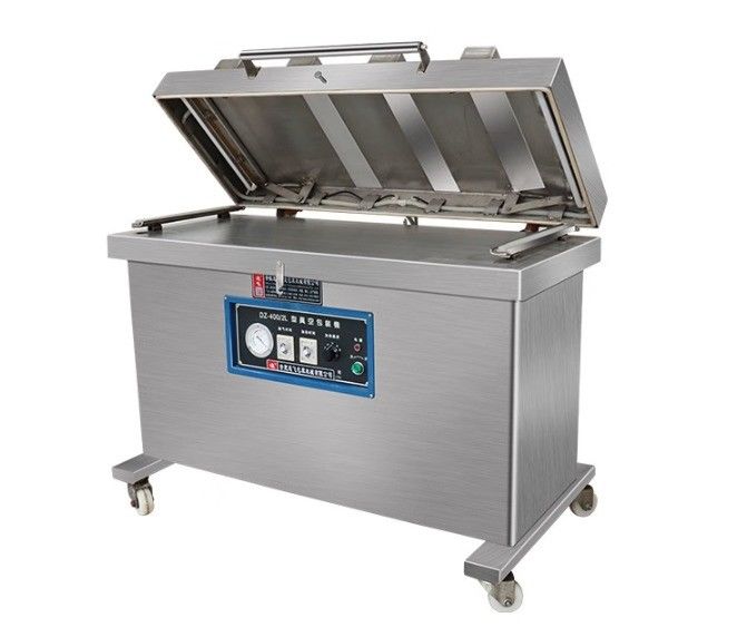 전기 가동 Dz400 생선 진공 밀폐기 기계 플라스틱 봉지 220V 단일 챔버