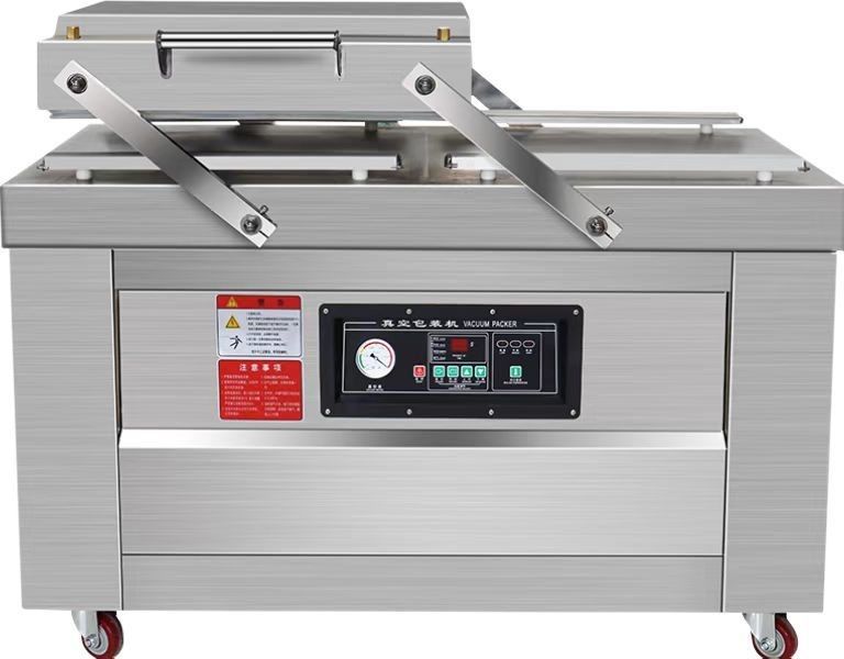 2Pcs 챔버 DZ-400 진공 밀착기 고기 닭고기 해산물 생선 쌀 벽돌 포장