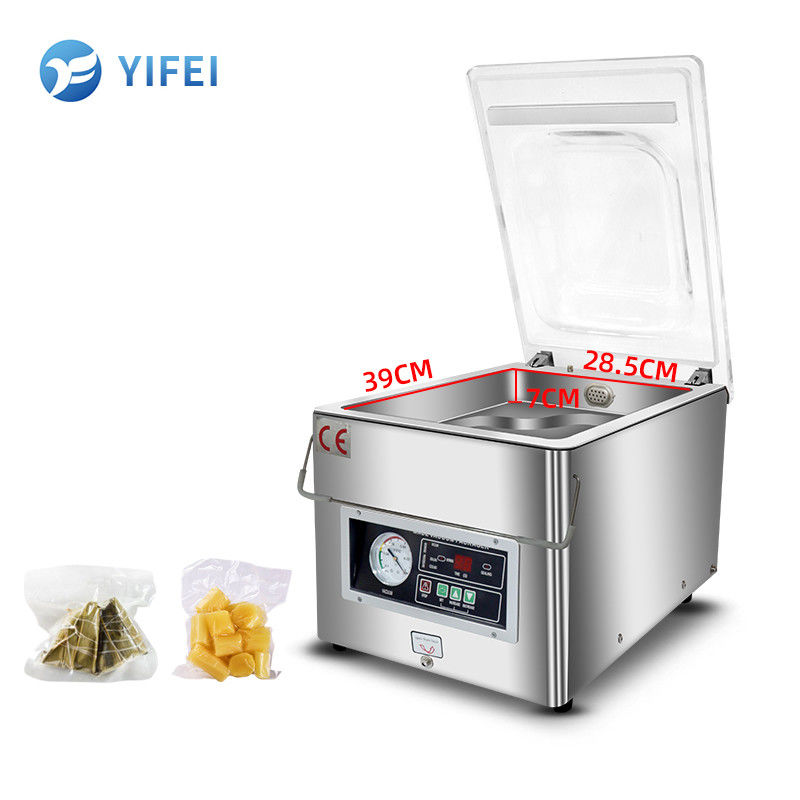 자동 진공 밀착기 식품 밀착 포장 기계 L260*W320*H50mm 방 크기